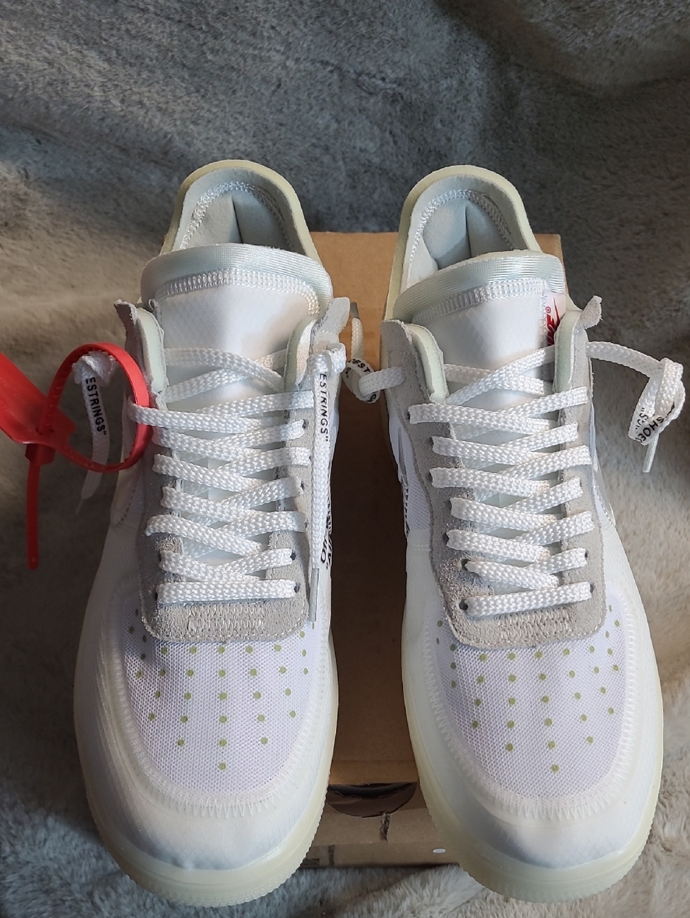 Off-White / Nike The Ten Nike Force 1 Low Mens 11 - Picture 10 of 12